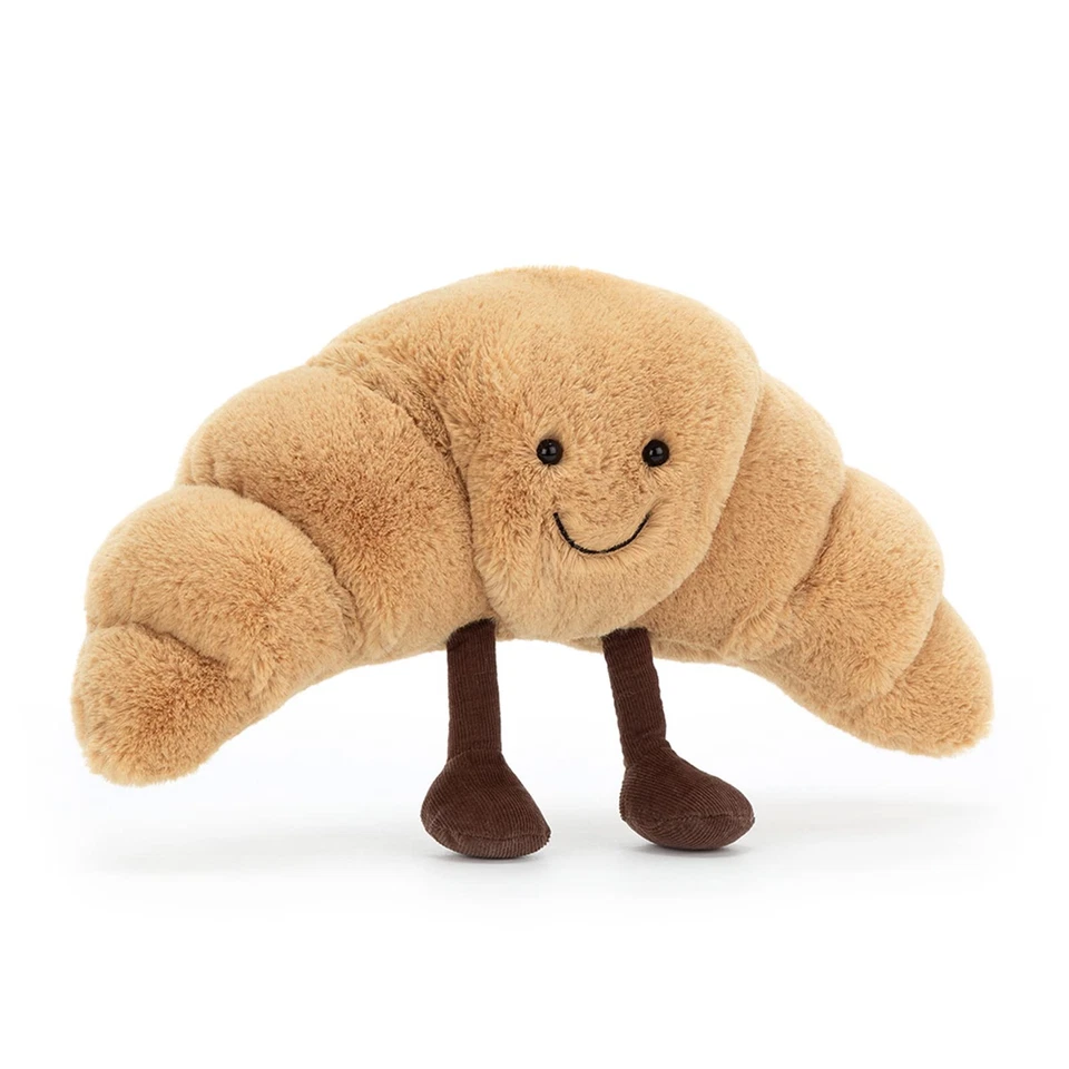Jellycat Amuseables Croissant Small 8.7-Inch Wide Pastry Plush - Image 4